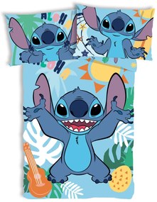 Disney Lilo și Stitch Tropical Paradise lenjerie de pat pentru copii 100×135 cm, 40×60 cm