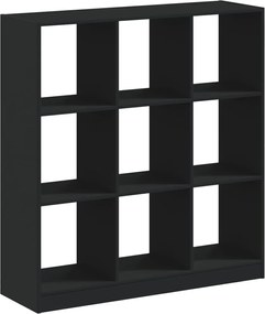 vidaXL Bibliotecă, negru, 102x32x108 cm, lemn prelucrat