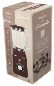 Blender de masa cu borcan de sticla de 1,5 L, BH 9494 Leonardo Collection Berlinger Haus 1000W