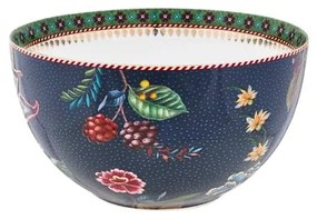 Bol din porțelan, Pip Studio, Blue, 18cm, colecția Berry Blues