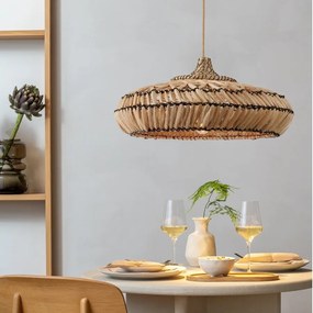 Lustra boho style Rinjani 60x29cm natural, M