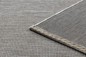 Covor sisal Floorlux 20580 simplu, culoare, solidă - argint / negru