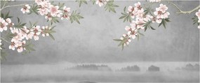 Tablou - Peisaj cu lună (120x50 cm)