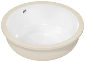 Hansgrohe Xuniva S lavoar 35x35 cm rotund sub blat alb 61046450