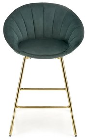 Scaun de bar Briggs, verde