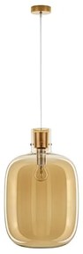Lustra, Pendul design modern CINZIA champagne, 30cm