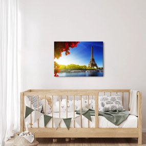 Tablou - toamna la Paris (70x50 cm)
