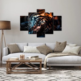 Tablou cu tigrul dormind (150x105 cm)