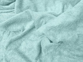 Cearsaf frotee mentol 90 x 200 cm