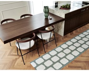 Covor pentru exterior și interior verde/crem 70x100 cm Sten Army – Pappelina