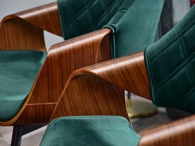 Scaun Rolf K (verde + negru). 1111259