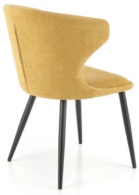Scaun de bucaterie Leif, galben