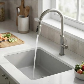 Baterie de bucatarie Rea Master crom periat