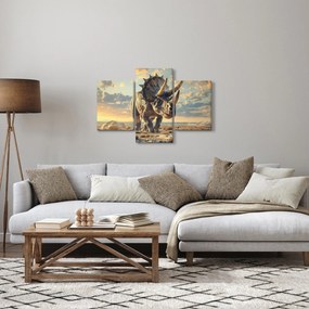 Tablou - Triceratops (90x60 cm)