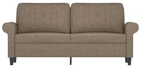 Canapea cu 2 locuri, gri taupe, 140 cm, material textil Gri taupe, 172 x 77 x 80 cm