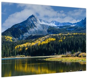 Tablou pe sticlă - Lost Lake, Oregon (70x50 cm)