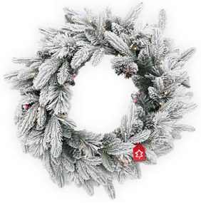 Coronita de Craciun Inzapezita 50 LED 60 cm