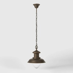 Lustra stil nautic din alama si sticla Al Mare