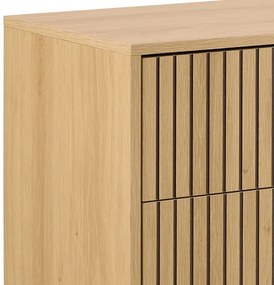 Comodă cu sertare OLIVIA, stejar