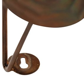 Aplică de perete Art Deco cupru 77 cm - Circles