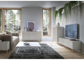 Dulap Lamellito L2  (gri bej + auriu). 1099063