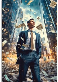 Tablou om de afaceri din Wall Street