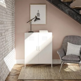 Dulap alb din metal 40x102x80 cm Mission District – Støraa