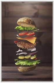 Covor Bucatarie HMNT537, 80x150 cm, Negru