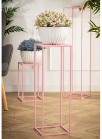 Suport de flori 70x24 cm roz