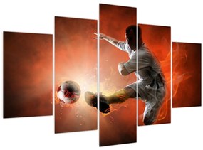 Tablou - Fotbalistul (150x105 cm)