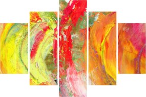 Tablou cu abstracție- pictura (150x105 cm)