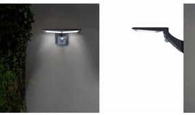 Immax 08482L-Aplică LED solară cu senzor LED/2,6W/5,5V IP65 negru