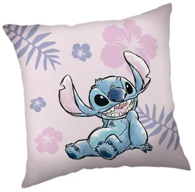 Disney Lilo și Stitch Husă perne roz 40x40 cm Catifea
