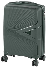 TraveLux Endure valiză de cabină cu hard top 55x40x20 cm verde închis