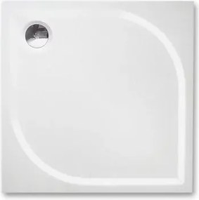 Cadita dus subtire patrata din compozit Roth Aloha-M 90x90