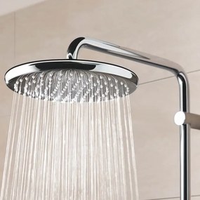 Coloana dus Grohe Vitalio,palarie  25 cm, baterie termostat,crom-26816000