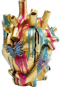 Vaza Butterflies Heart 25cm