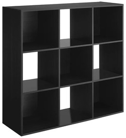 Raft de depozitare cu 9 compartimente si 3 cosuri