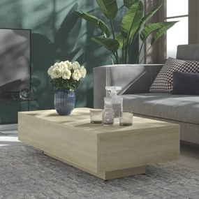 803392 vidaXL Măsuță de cafea, stejar sonoma, 115x60x31 cm, PAL