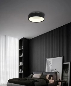 Globo 15924DS-LED Plafonieră KEMP LED/45W/230V 2700/4000/6000K Ø 46 cm negru