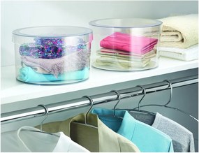 Cutie depozitare iDesign Clarity, ⌀ 25,5 cm