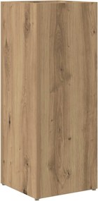 vidaXL Suport pentru umbrele Stejar Artizanal 25 x 24,5 x 64 cm