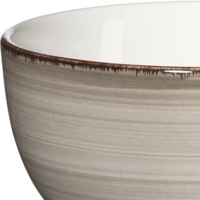 Mäser Set de 6 boluri Bel Tempo 14 cm, taupe