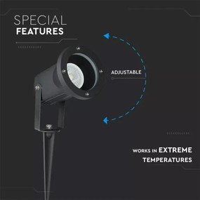 Lampă exterior 1xGU10/35W/230V IP44