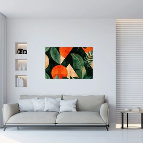 Tablou - Motive naturale geometrice II. (90x60 cm)