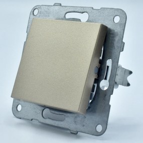 Intrerupator simplu, 10A, IP20, Bronz, Panasonic Arkedia Slim - Karre Plus