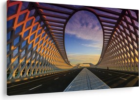 Tablou - Pod cu arhitectură modernă (90x60 cm)