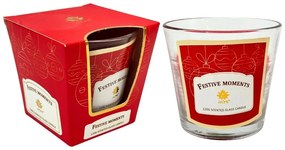 Lumânare în sticlă Arome, Festive Moments, 120 g
