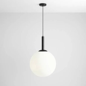 Pendul modern negru cu glob de sticla Bosso d50