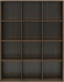 Biblioteca NEPO PLUS, stejar nobil, PAL laminat, 114x39x147 cm